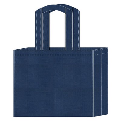 Full Gusset Tote bag 18"X15"X6" -100% Non-Woven Polypropylene -Self fabric Handles
